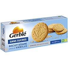 Gerble biscuit sésame vanille 132g
