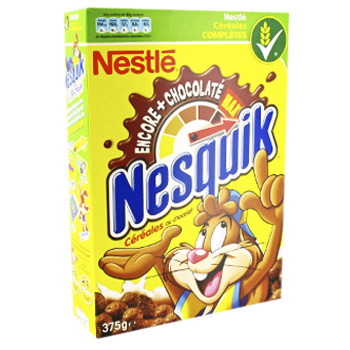 Cereales Nesquik au chocolat