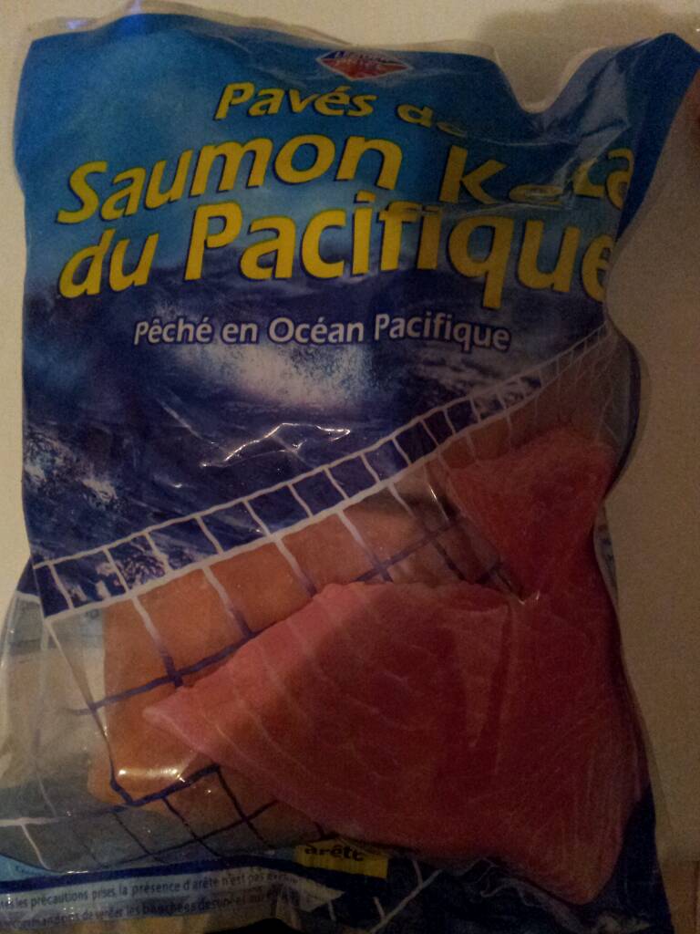 4 Pavés de saumon du pacifique 440g