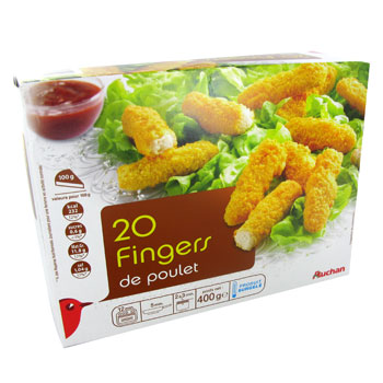 Fingers de poulet - 20 fingers