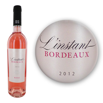 Rosé l'instant Bordeaux Vin rosé - 12,5% vol - 2013
