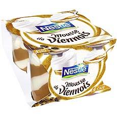 Nestle mousse de viennois cafe 4 x 90 g