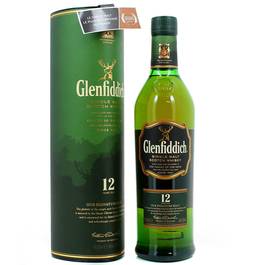 Glenfiddich Single Malt Scotch Whisky 12 ans d'âge la bouteille de 70 cl