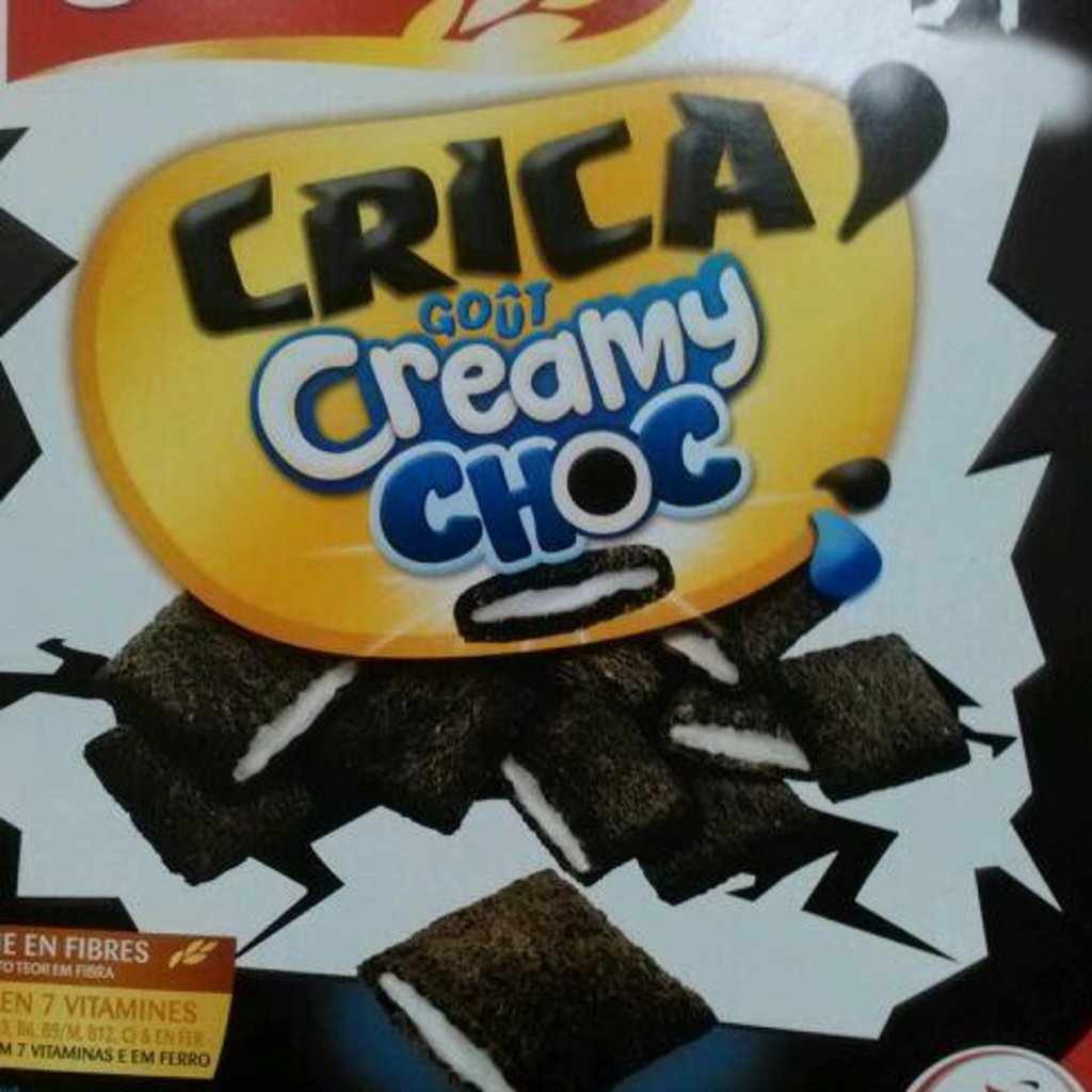 Chabrior Céréales Crica' goût Creamy Choc la boite de 450 g
