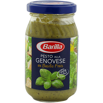 Barilla Sauce Pesto Alla Genovese au Basilic, 190g 