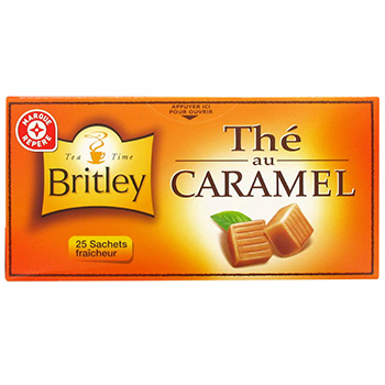 Thé noir saveur caramel - Britley - 40 g