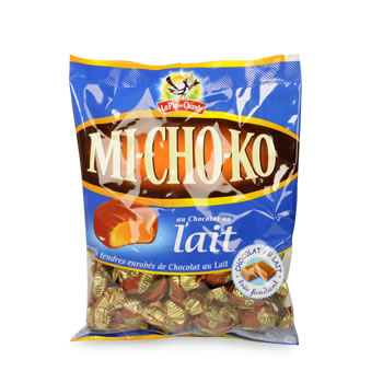 Bonbons Michoko au caramel et chocolat au lait - 100g