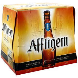 Abbaye d'Affligem, Bière blonde brassée en Belgique, les 12 bouteilles de 25 cl