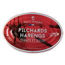 Petit Pierre Pilchards hareng tomate et huile 367g