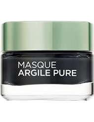 L'Oréal Paris Masque Visage Lissant Détoxifiant Eclat à l'Argile/Au Charbon 50 ml