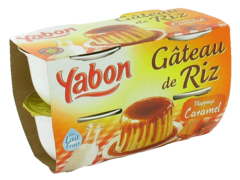 Gâteau de riz nappage caramel Yabon