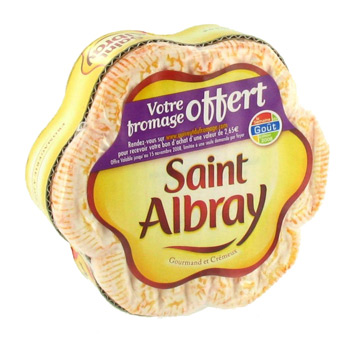 St albray, Fromage cremeux, la boite de 200 gr