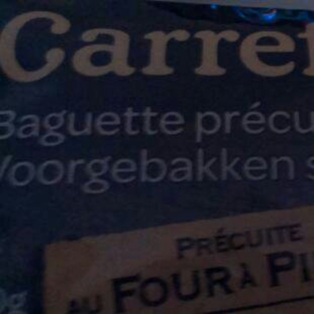 Baguette précuite Carrefour