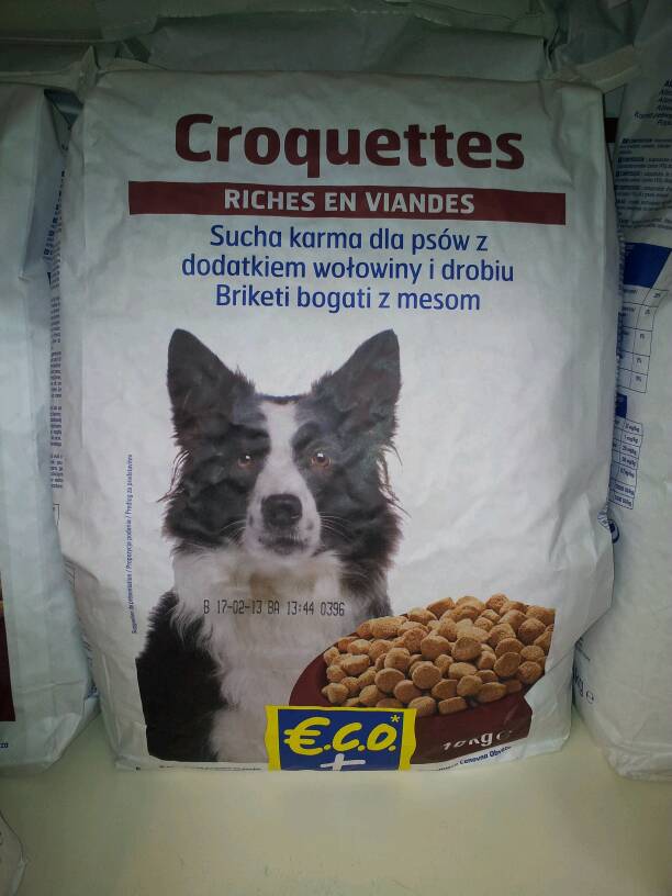 Croquettes pour chiens Eco+ Riche en boeuf 10kg