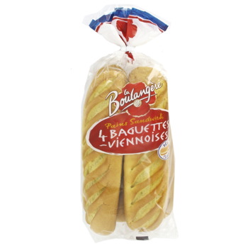 4 Baguettes Viennoises