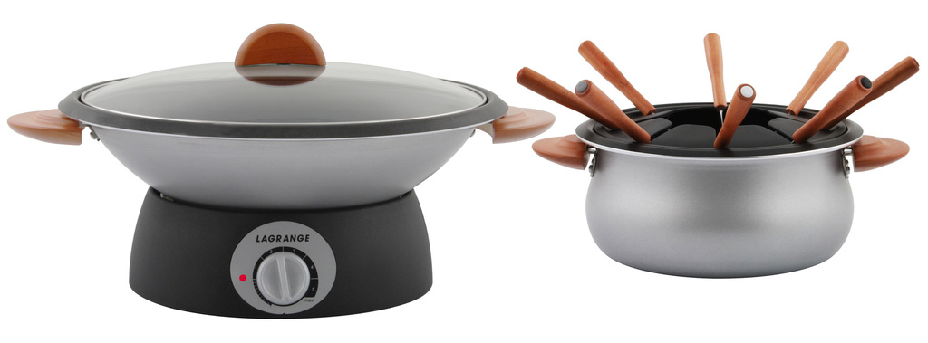 Pack fondue + wok classic