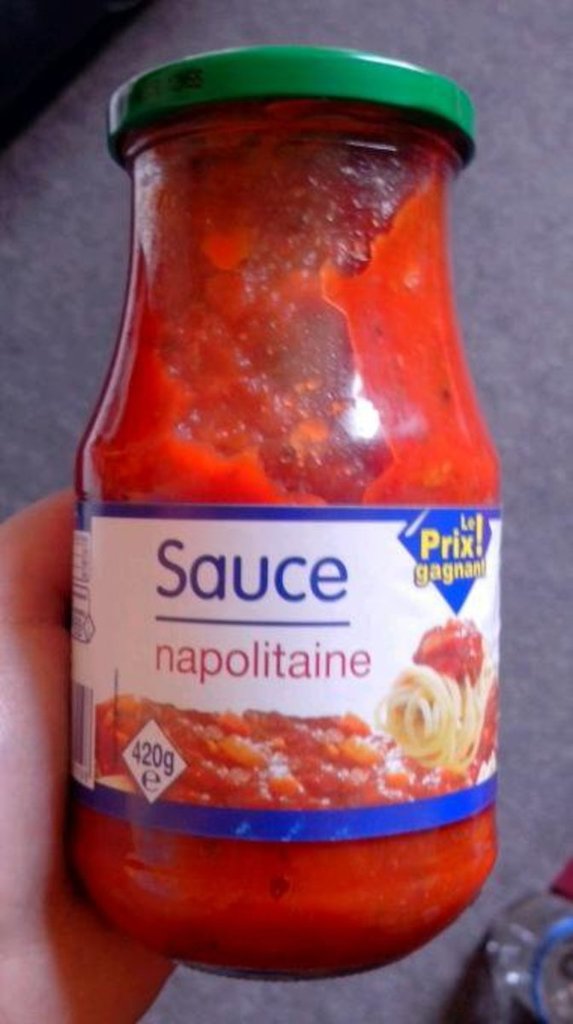 Sauce tomate napolitaine, Prix Gagnant 420g