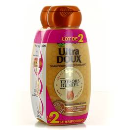 Ultra doux shampooing tresor de miel 2x250ml