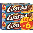 LU Granola - Biscuits L'Original chocolat au lait les 6 boites de 200 g