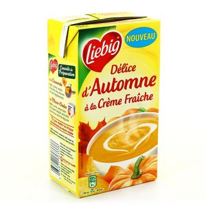 Liebig doux plaisirs delice d'automne à la crème fraiche 1l