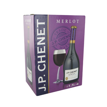 Vin de pays d'Oc Merlot rouge J.P CHENET cuvee 2009, 1,5l