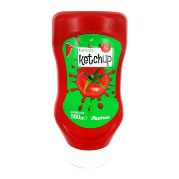 Auchan ketchup 25% tomato 560g