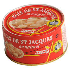 Noix de St-Jacques Jacq Naturel 1/4 111g