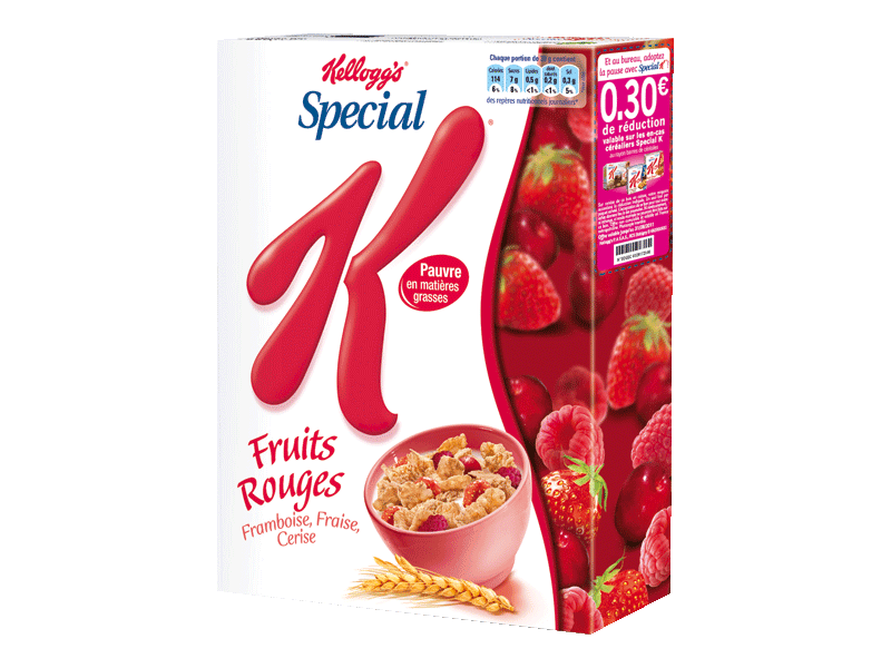 KELLOGG'S Céréales 8 variétés mini paquets individuels 8 paquets