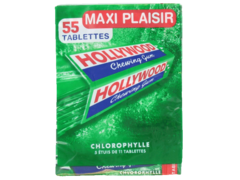 Chewing-gum Hollywood Chlorophyle 5x11 tablettes
