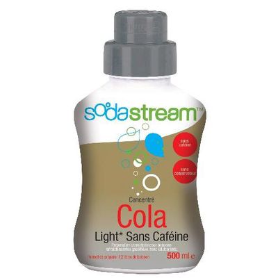 Préparation soda Cola sans sucres SODASTREAM : le flacon de 500mL à Prix  Carrefour