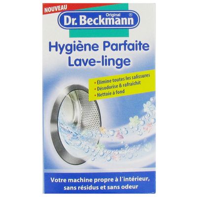 Nettoyant poudre hygiène lave-linge DR BECKMANN, boîte de 250g