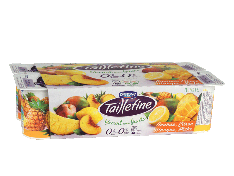 Taillefine 0% fruits jaunes 8x125g