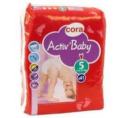 Cora activ'baby changes bébé taille 5 11/25kg x41