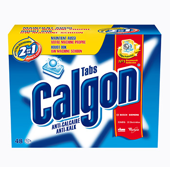 Calgon 4 en 1 Powerball Tabs - Nettoyant lave-linge et Anti