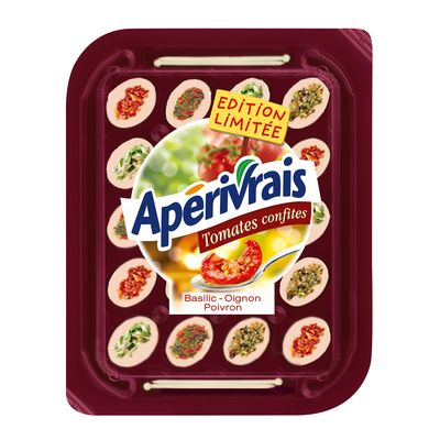APERIVRAIS Fromages apéritifs - Tomates confites