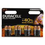 Piles Duracell duralock Plus Power AA HAL - x8