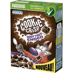Nestlé Céréales, Cookie Crisp - Céréales goût tout choco, la boite de 375 g