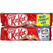 Barres chocolatées KitKat