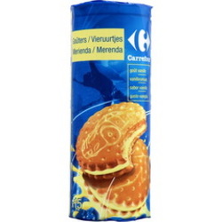 Biscuits fourres gout vanille