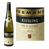 Vin blanc Riesling Rebmann AOC 2013 75cl