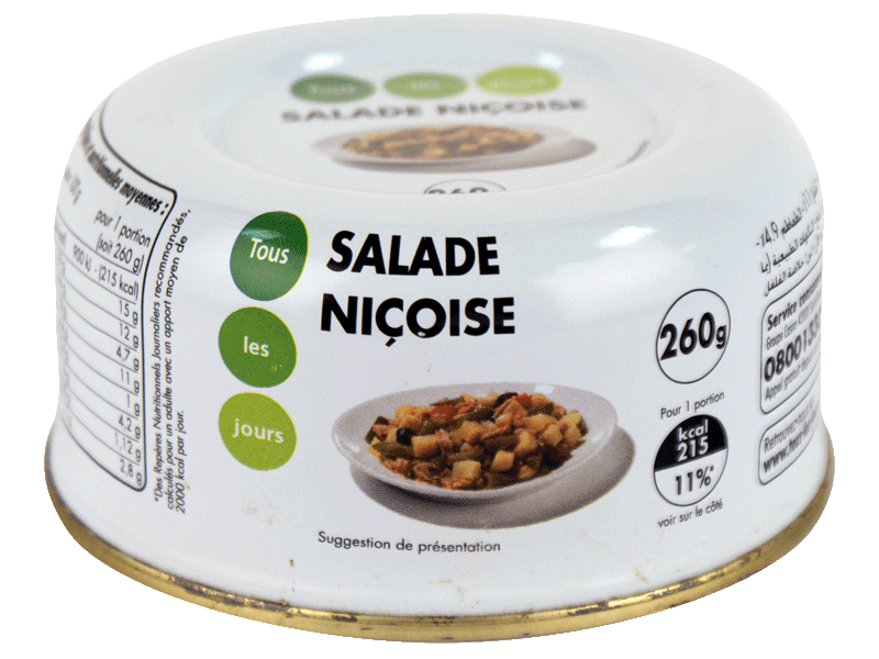 Salade nicoise 260g