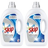 Skip Ultimate - Lessive liquide Active Clean le bidon de 2,52 l