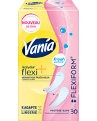 Protèges slips Vania Fresh flexiforme x30