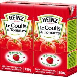 Heinz coulis de tomates 2x350g