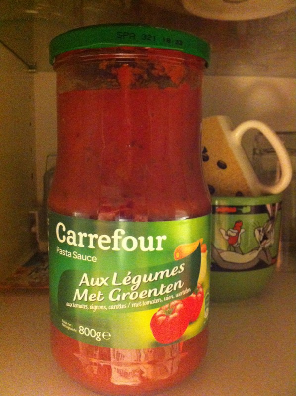 Sauce aux légumes Carrefour