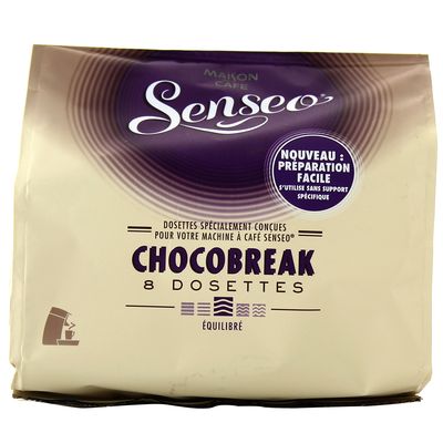 Senseo Chocobreak - 108 g, 8 dosettes