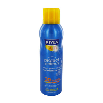 Nivea sun, Brume protectrice rafraichissante protect & refresh fps 30 , le spray de 200 ml