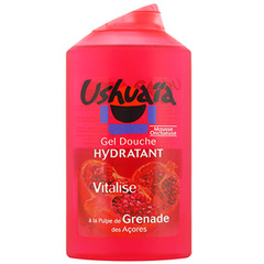 Ushuaïa Gel douche hydratant vitalise à la pulpe de grenade le flacon de 250 ml