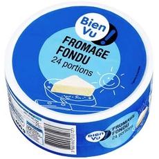 Fromage fondu au lait pasteurise BIEN VU, 21%MG, 24 portions, 400g