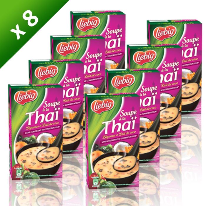 Liebig soupe Thai aux legumes et au lait de coco